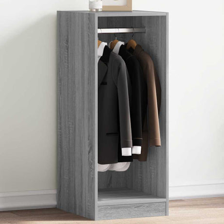 Vidaxx garderobe 48x41x102 cm konstrueret træ grå sonoma eg