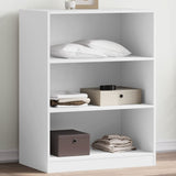 VidaXL Garderobeskab 77x48x102 cm hvid konstrueret træ