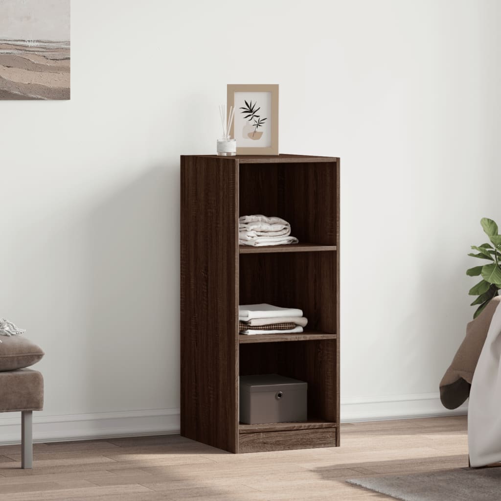 Vidaxx garderobeskab 48x41x102 cm konstrueret træ brun eg