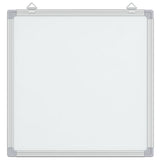 Vidaxx whiteboard magnetisk 60x60x1,7 cm aluminium