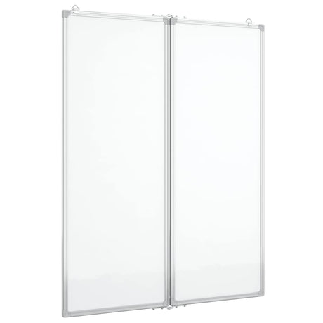 Vidaxx magnetisk folde whiteboard 80x100x1,7 cm aluminium