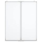 Vidaxx magnetisk folde whiteboard 80x100x1,7 cm aluminium