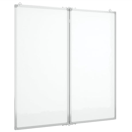 Vidaxx magnetisk folde whiteboard 100x100x1,7 cm aluminium