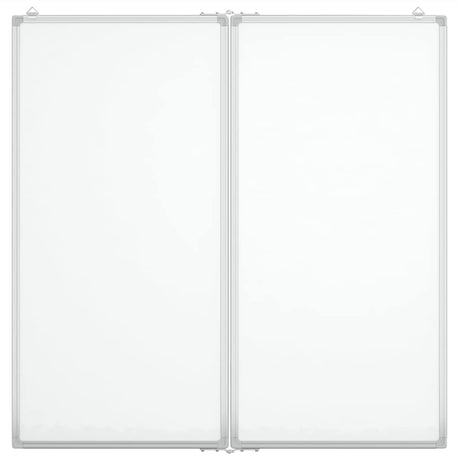 Vidaxx magnetisk folde whiteboard 100x100x1,7 cm aluminium