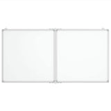 Vidaxx magnetisk folde whiteboard 120x60x1,7 cm aluminium