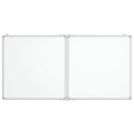 Vidaxx magnetisk folde whiteboard 120x60x1,7 cm aluminium
