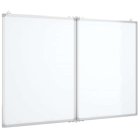 Vidaxx magnetisk folde whiteboard 120x80x1,7 cm aluminium