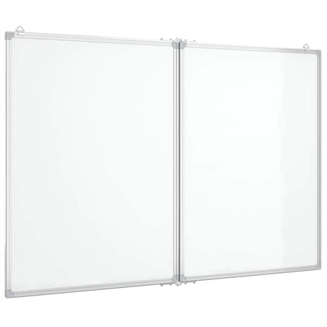 Vidaxx magnetisk folde whiteboard 120x100x1,7 cm aluminium
