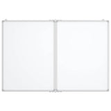 Vidaxx magnetisk folde whiteboard 120x100x1,7 cm aluminium