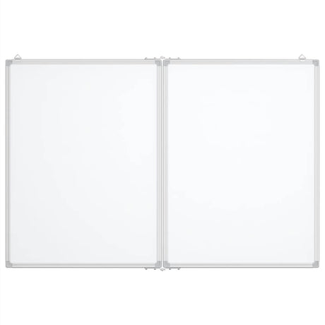Vidaxx magnetisk folde whiteboard 120x100x1,7 cm aluminium