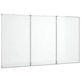 Vidaxx magnetisk folde whiteboard 120x80x1,7 cm aluminium