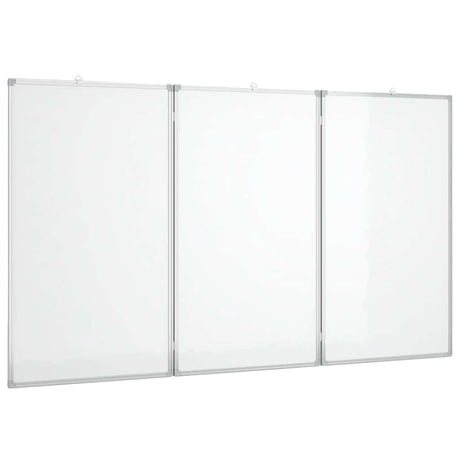 Vidaxx magnetisk folde whiteboard 120x80x1,7 cm aluminium