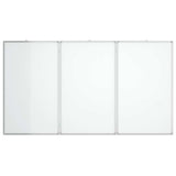 Vidaxx magnetisk folde whiteboard 120x80x1,7 cm aluminium