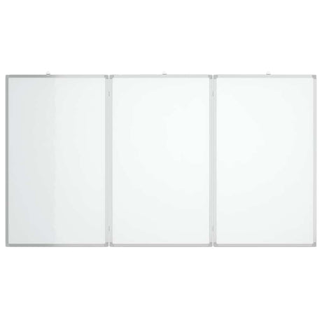 Vidaxx magnetisk folde whiteboard 120x80x1,7 cm aluminium