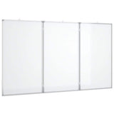 Vidaxx magnetisk folde whiteboard 120x100x1,7 cm aluminium
