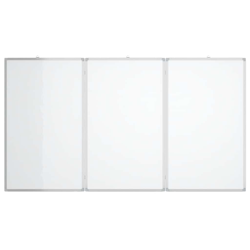 Vidaxx magnetisk folde whiteboard 120x100x1,7 cm aluminium