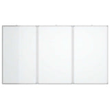 Vidaxx magnetisk folde whiteboard 120x100x1,7 cm aluminium