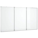 Vidaxx magnetisk folde whiteboard 150x80x1,7 cm aluminium