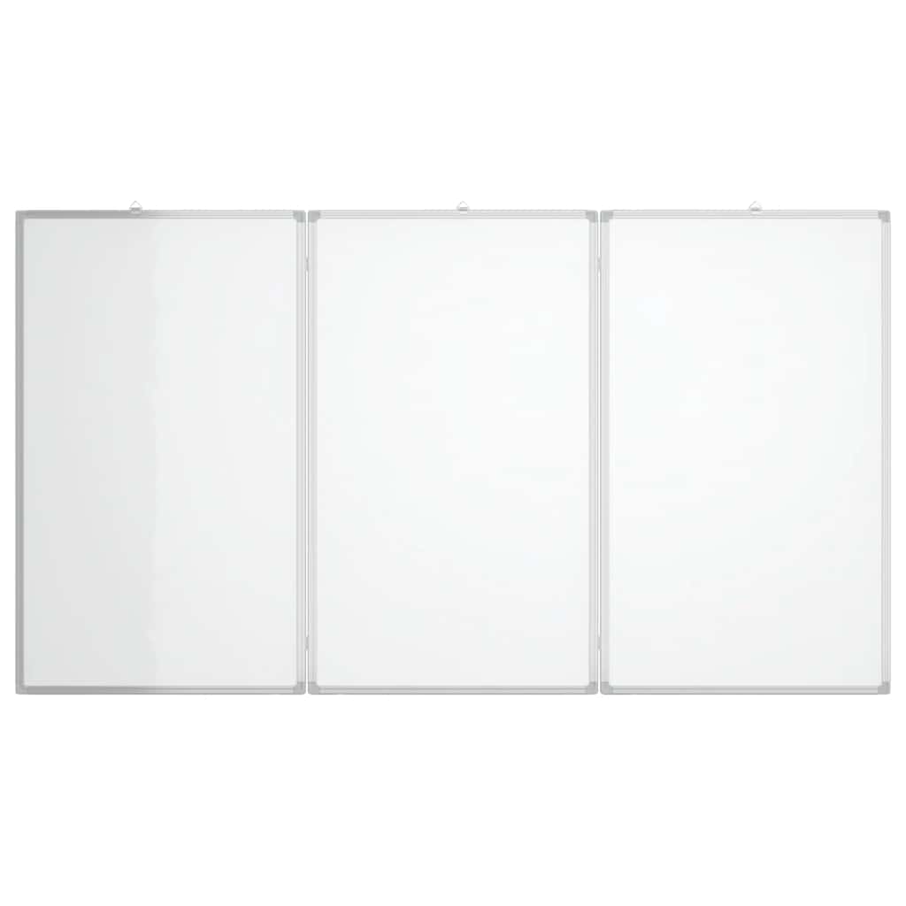 Vidaxx magnetisk folde whiteboard 150x80x1,7 cm aluminium