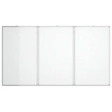 Vidaxx magnetisk folde whiteboard 150x80x1,7 cm aluminium
