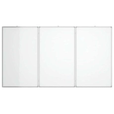 Vidaxx magnetisk folde whiteboard 150x80x1,7 cm aluminium