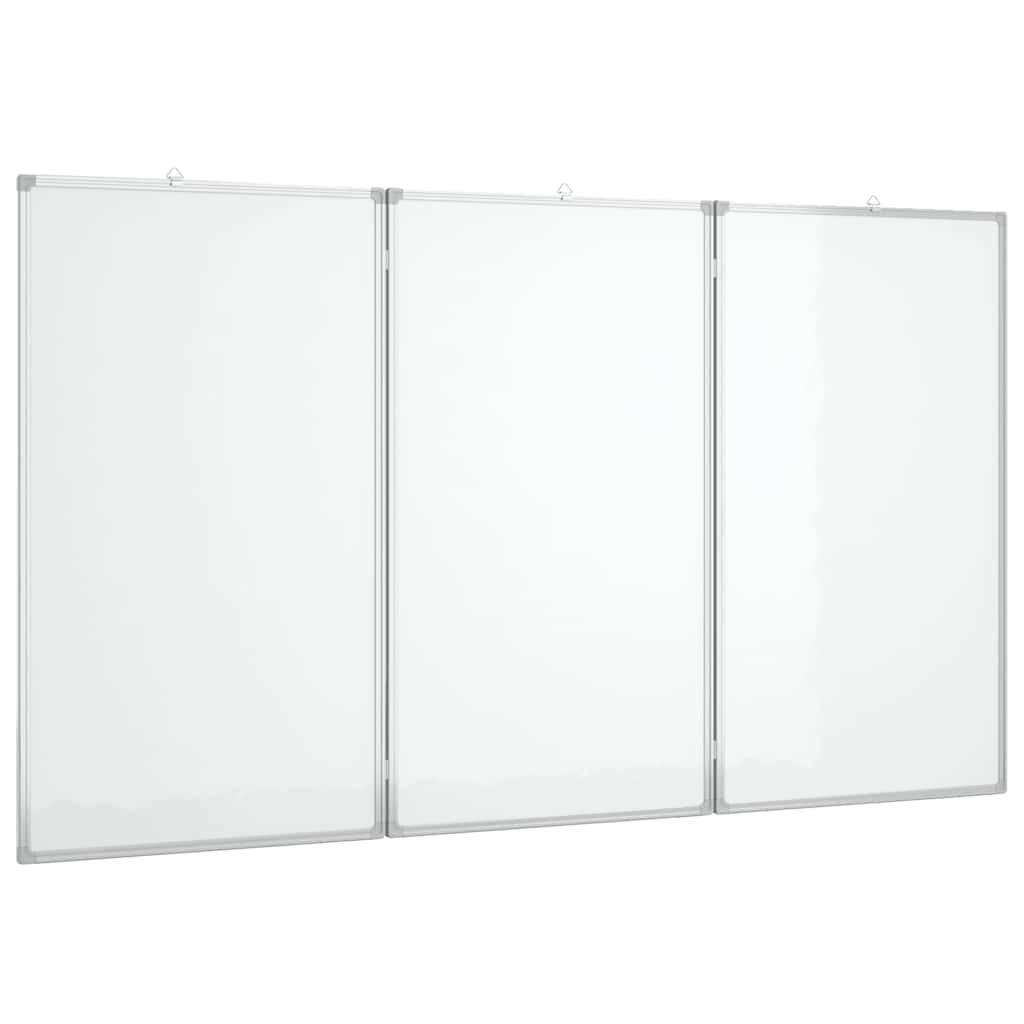 Vidaxx magnetisk folde whiteboard 150x100x1,7 cm aluminium