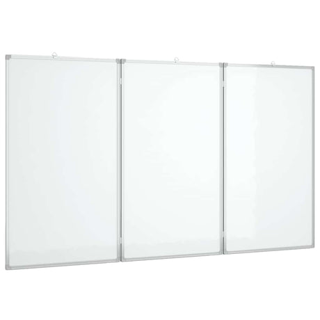 Vidaxx magnetisk folde whiteboard 180x80x1,7 cm aluminium