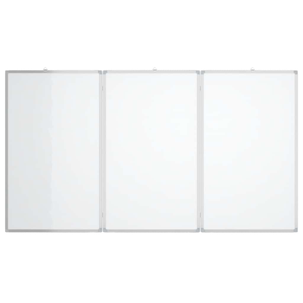 Vidaxx magnetisk folde whiteboard 180x80x1,7 cm aluminium