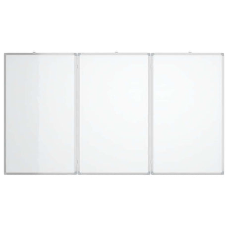 Vidaxx magnetisk folde whiteboard 180x80x1,7 cm aluminium