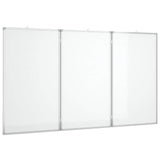 Vidaxx magnetisk folde whiteboard 180x100x1,7 cm aluminium