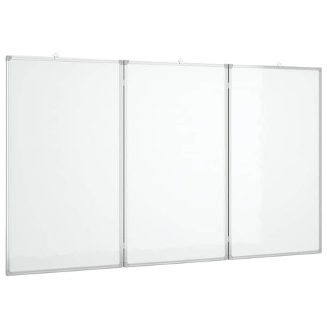 Vidaxx magnetisk folde whiteboard 180x100x1,7 cm aluminium