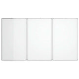 Vidaxx magnetisk folde whiteboard 180x100x1,7 cm aluminium