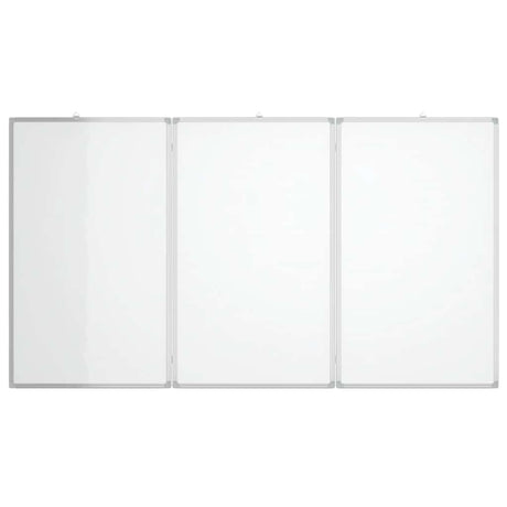 Vidaxx magnetisk folde whiteboard 180x100x1,7 cm aluminium