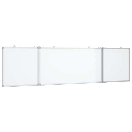 Vidaxx magnetisk folde whiteboard 160x40x1,7 cm aluminium