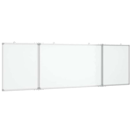 Vidaxx magnetisk folde whiteboard 160x50x1,7 cm aluminium