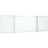 Vidaxx magnetisk folde whiteboard 160x60x1,7 cm aluminium