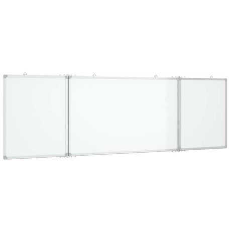 Vidaxx magnetisk folde whiteboard 160x60x1,7 cm aluminium