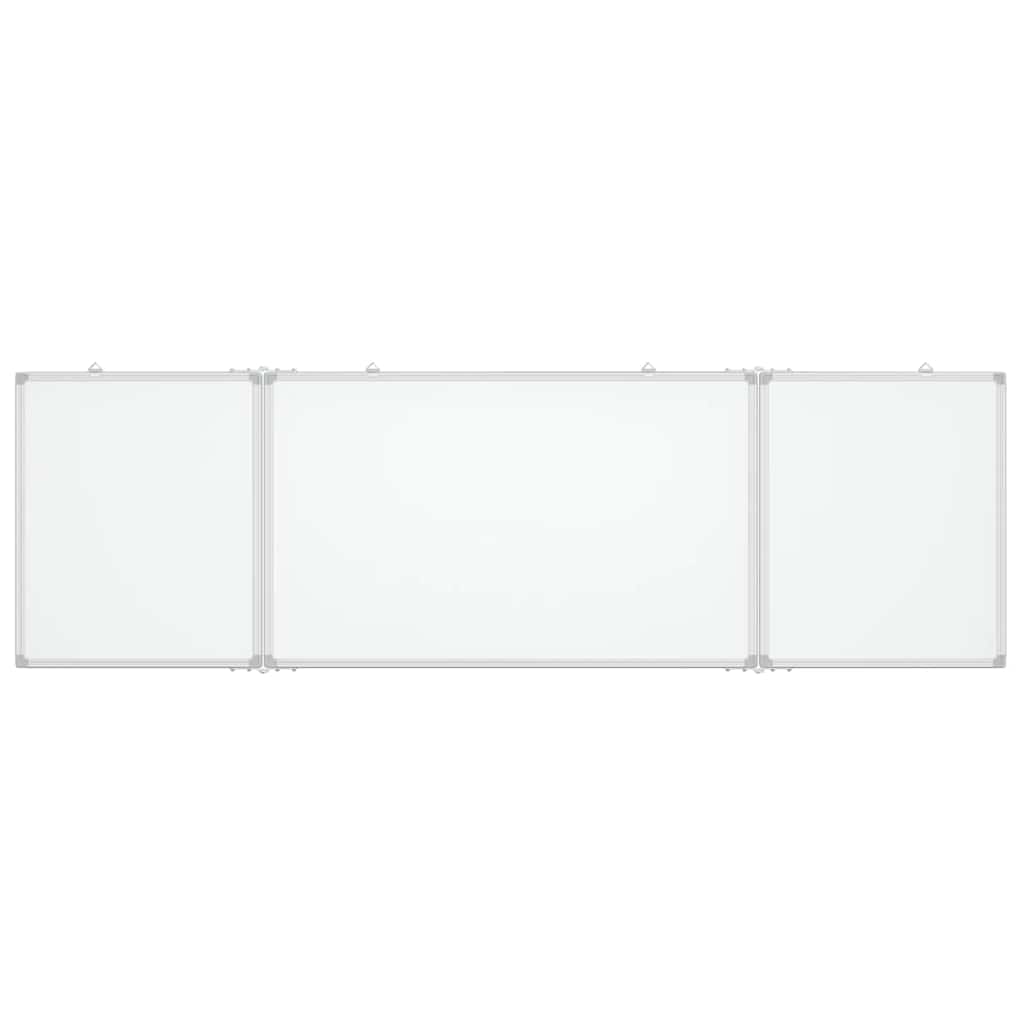 Vidaxx magnetisk folde whiteboard 160x60x1,7 cm aluminium
