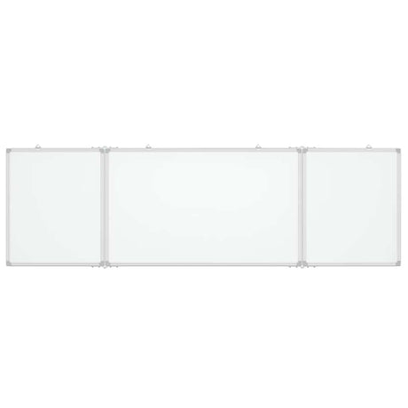 Vidaxx magnetisk folde whiteboard 160x60x1,7 cm aluminium
