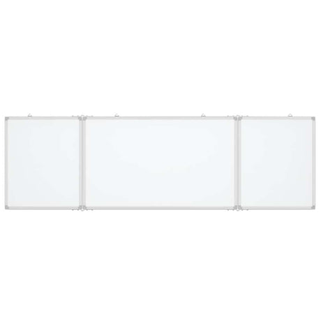 Vidaxx magnetisk folde whiteboard 200x60x1,7 cm aluminium