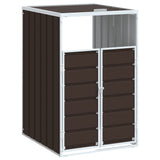 Vidaxx beholderopbevaring til 1 beholder 72x81x115 cm brunt stål