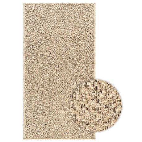 VidaXL tæppe zizur indendørs og udendørs 60x110 cm jute look