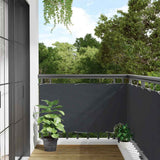 Vidaxx altanskærm 600x75 cm PVC antracit