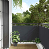 Vidaxx altanskærm 700x75 cm PVC antracit