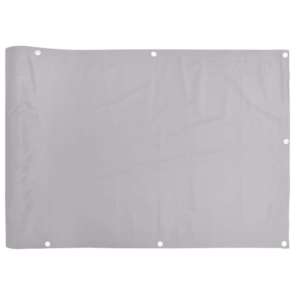 Vidaxx altanskærm 700x75 cm PVC grå