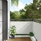 Vidaxx altanskærm 700x75 cm PVC hvid