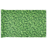 VidaXL altanskærm plantemønster 700x75 cm PVC grøn