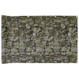 Vidaxx altanskærm stenmønster 300x75 cm PVC