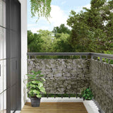 Vidaxx altanskærm stenmønster 300x75 cm PVC