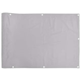 Vidaxx altanskærm 500x90 cm PVC grå